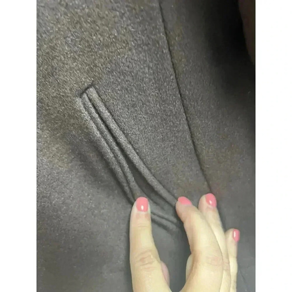 J.Crew Women's Brown Wool Blend Zip Up Jacket Medium - Picture 5 of 9